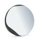 Cosmetic round mirror | oak wood or black - Image 2
