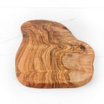 Handmade Rustic Olive Wood Cutting Board with Natural Edges - Image 4